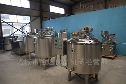 300l 鮮奶酸奶全套加工設備巴氏殺菌罐 諸城市通達食品機械經營部